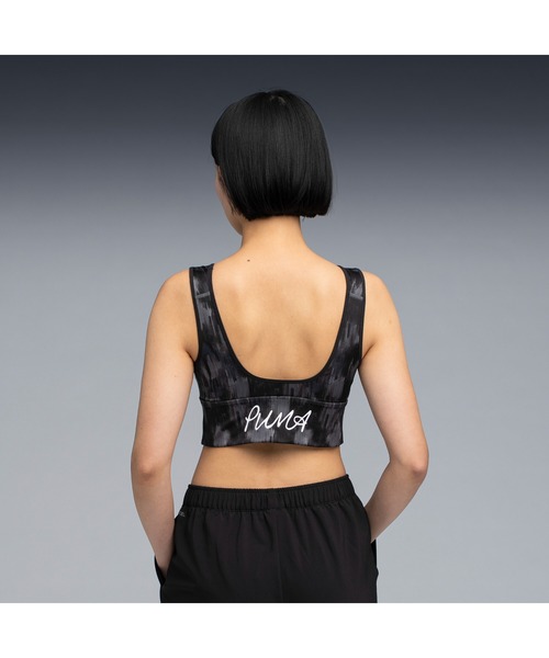 PUMA（プーマ）の「PUMA プーマ ウィメンズ ヨガ AOP ブラトップ  ミディアムサポート BRA AOP（その他アンダーウェア/インナー・レディース・ブラック/ピンク系その他5・MEDIUM/SMALL/X-LARGE/LARGE）」の5枚目の写真