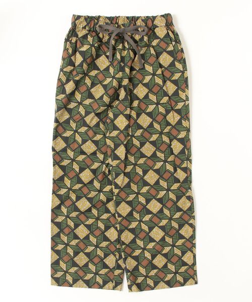 LE GLAZIK(ルグラジック)の「LE GLAZIK/ル グラジック バティックパンツ BATIK PANTS LG-E0048 BTK(その他パンツ・レディース・グリーン/ピンク/ダークグリーン・36)」の1枚目の写真