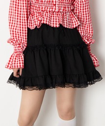 PUNYUS | レースティアードミニスカート(スカート)