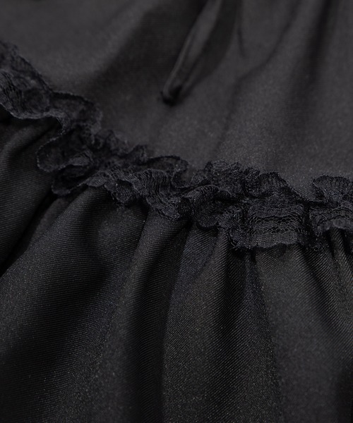 PUNYUS（プニュズ）の「レースティアードミニスカート（スカート・レディース・ブラック/ホワイト・1/2/3/4/5）」の19枚目の写真