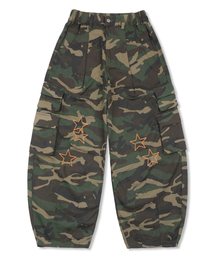 GLACK（グラック）の「GP163 スターポイントカモカーゴパンツ (GREEN CAMO)（その他パンツ）」