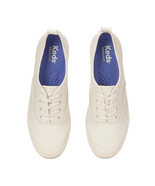 Keds(ケッズ)の「Keds ケッズ チャンピオン トゥー キャップ コーテッド キャンバス ベージュ(スニーカー・レディース・ベージュ・22.5cm/24.0cm/24.5cm/25.0cm/23.0cm/23.5cm)」の3枚目の写真