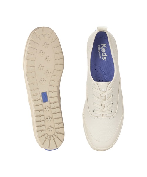 Keds(ケッズ)の「Keds ケッズ チャンピオン トゥー キャップ コーテッド キャンバス ベージュ(スニーカー・レディース・ベージュ・22.5cm/24.0cm/24.5cm/25.0cm/23.0cm/23.5cm)」の5枚目の写真