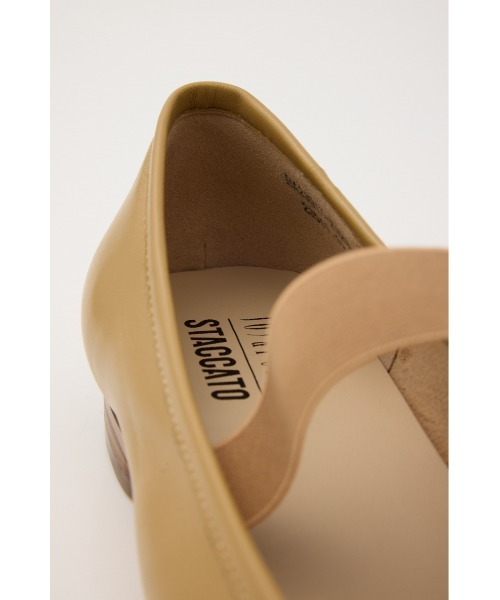 STACCATO（スタッカート）の「ナーヴィライトバレリーナ（バレエシューズ・レディース・マスタード/ブラック・24cm/23cm/22.5cm/23.5cm）」の4枚目の写真