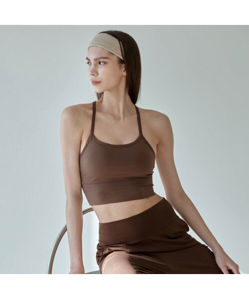 DEVIWEAR(デヴィウェア)の「リビア ブラトップ DEVI-TS0033-ブラウン(チューブトップ・レディース・ブラウン・S/L/M)」の1枚目の写真