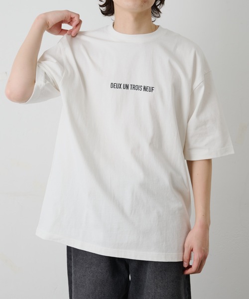 COLONY 2139(コロニートゥーワンスリーナイン)の「2139刺繍ロゴTシャツ(Tシャツ/カットソー・メンズ・ブラック/ホワイト・LARGE/MEDIUM)」の2枚目の写真