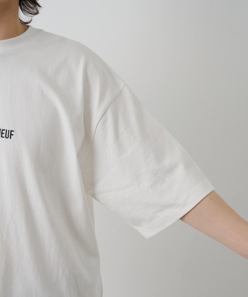 COLONY 2139(コロニートゥーワンスリーナイン)の「2139刺繍ロゴTシャツ(Tシャツ/カットソー・メンズ・ブラック/ホワイト・LARGE/MEDIUM)」の22枚目の写真