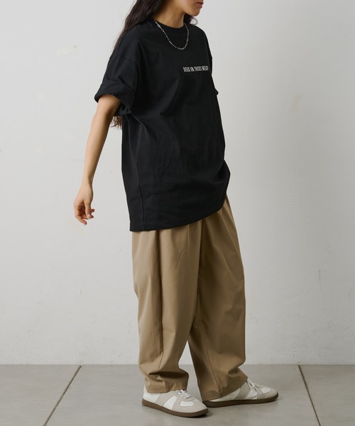 COLONY 2139(コロニートゥーワンスリーナイン)の「2139刺繍ロゴTシャツ(Tシャツ/カットソー・メンズ・ブラック/ホワイト・LARGE/MEDIUM)」の17枚目の写真