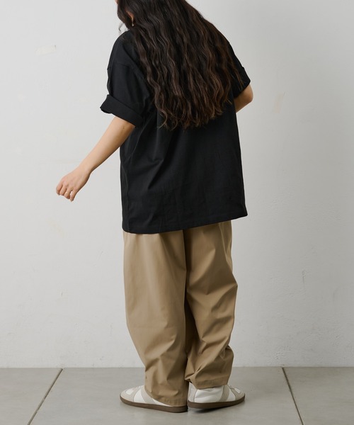 COLONY 2139(コロニートゥーワンスリーナイン)の「2139刺繍ロゴTシャツ(Tシャツ/カットソー・メンズ・ブラック/ホワイト・LARGE/MEDIUM)」の16枚目の写真