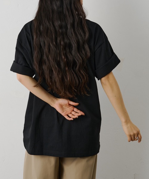 COLONY 2139(コロニートゥーワンスリーナイン)の「2139刺繍ロゴTシャツ(Tシャツ/カットソー・メンズ・ブラック/ホワイト・LARGE/MEDIUM)」の12枚目の写真