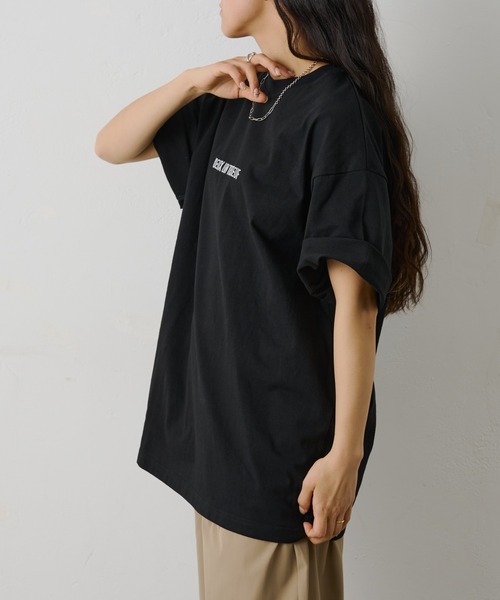 COLONY 2139(コロニートゥーワンスリーナイン)の「2139刺繍ロゴTシャツ(Tシャツ/カットソー・メンズ・ブラック/ホワイト・LARGE/MEDIUM)」の11枚目の写真