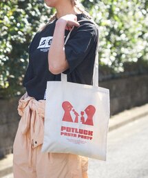 BIRTHDAY BAR | 【クリエイター「FLINT MASON」× BIRTHDAY BAR 初コラボ！】POTLUCK PASTA PARTYトートバッグ(トートバッグ)