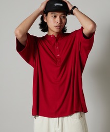 OK YESTERDAY / オーケー イエスタデイ ドレープ ヘンリーTシャツ / DRAPE HENLEY T-SHIRT 秋 秋服 2026年秋冬