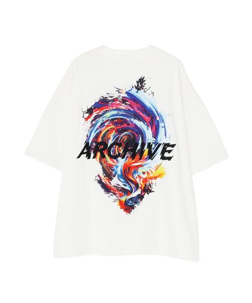 A4A(エーフォーエー)の「A4A/エーフォーエー/WHEEL S/S TEE(Tシャツ/カットソー・メンズ・ホワイト/ブラック・L/M)」の10枚目の写真