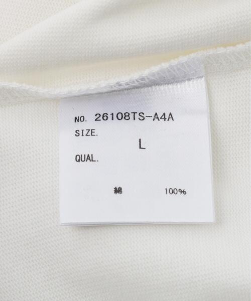 A4A(エーフォーエー)の「A4A/エーフォーエー/WHEEL S/S TEE(Tシャツ/カットソー・メンズ・ホワイト/ブラック・L/M)」の17枚目の写真