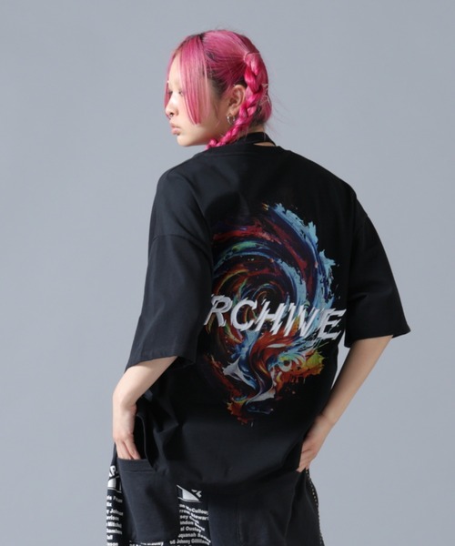 A4A(エーフォーエー)の「A4A/エーフォーエー/WHEEL S/S TEE(Tシャツ/カットソー・メンズ・ホワイト/ブラック・L/M)」の2枚目の写真