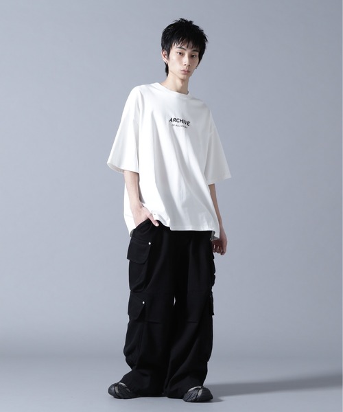 A4A(エーフォーエー)の「A4A/エーフォーエー/WHEEL S/S TEE(Tシャツ/カットソー・メンズ・ホワイト/ブラック・L/M)」の4枚目の写真