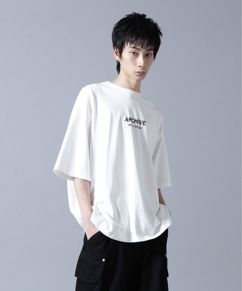 A4A(エーフォーエー)の「A4A/エーフォーエー/WHEEL S/S TEE(Tシャツ/カットソー・メンズ・ホワイト/ブラック・L/M)」の5枚目の写真