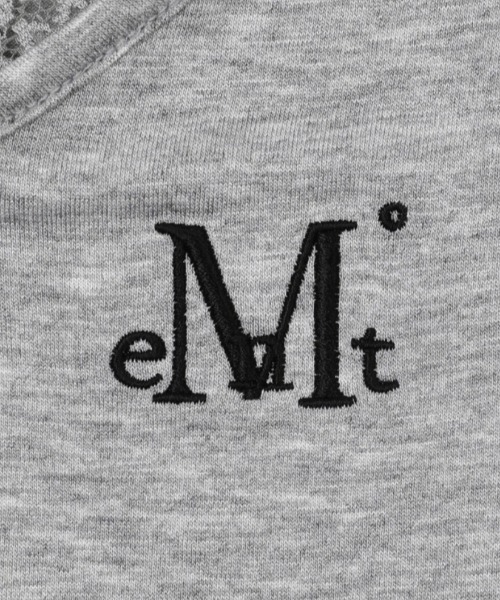MUCENT(ムセント)の「A'GEM/9 × .kom 『MUCENT/ムセント』 SUNNIOR LACE V-NECK LONG SLEEVE T/レースVネック ロングスリーブ(Tシャツ/カットソー・レディース・ブラック/ホワイト/グレー・FREE)」の10枚目の写真