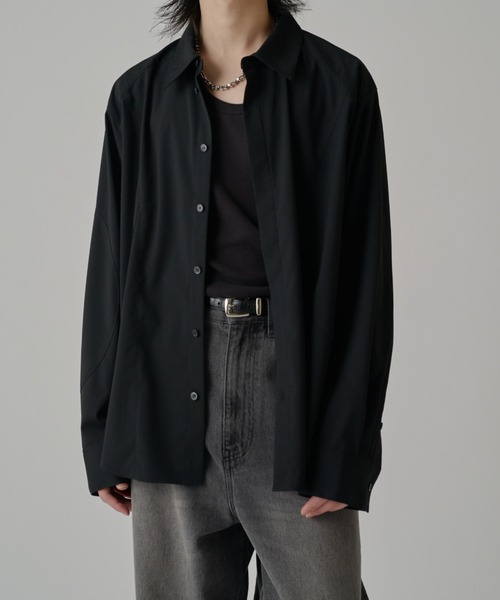 Lui's（ルイス）の「パターン切替デザインシャツ（シャツ/ブラウス・メンズ・グレー/ブラック・S/M）」の10枚目の写真