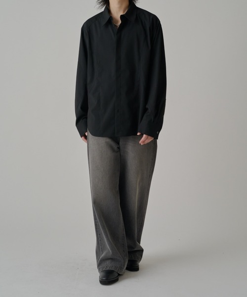 Lui's（ルイス）の「パターン切替デザインシャツ（シャツ/ブラウス・メンズ・グレー/ブラック・S/M）」の15枚目の写真