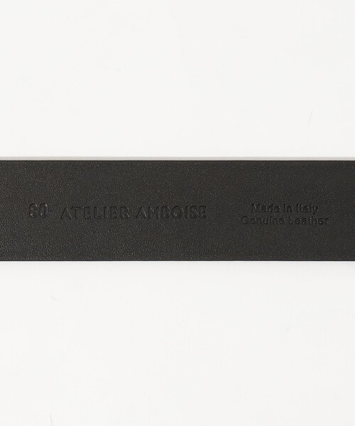 AMBOISE(アンボワーズ)の「AMBOISE ALBA ROMANO METAL ベルト(ベルト・レディース・ブラック・FREE)」の5枚目の写真