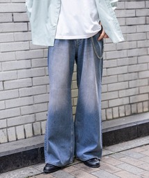 RAGEBLUE | 10oz Denim Wide Flare Pants/デニムワイドフレアパンツ(デニムパンツ)