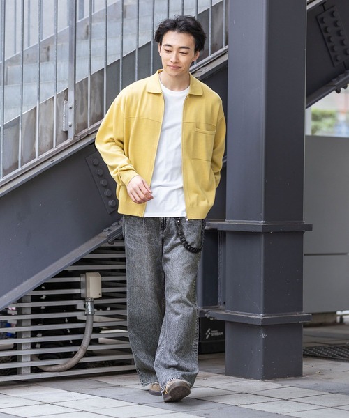 RAGEBLUE（レイジブルー）の「10oz Denim Wide Flare Pants/デニムワイドフレアパンツ（デニムパンツ・メンズ・ブルー/ネイビー/グレー・MEDIUM/LARGE/SMALL）」の14枚目の写真