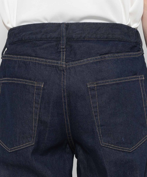 RAGEBLUE（レイジブルー）の「10oz Denim Wide Flare Pants/デニムワイドフレアパンツ（デニムパンツ・メンズ・ブルー/ネイビー/グレー・MEDIUM/LARGE/SMALL）」の5枚目の写真