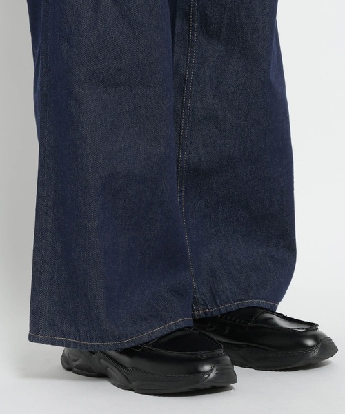 RAGEBLUE（レイジブルー）の「10oz Denim Wide Flare Pants/デニムワイドフレアパンツ（デニムパンツ・メンズ・ブルー/ネイビー/グレー・MEDIUM/LARGE/SMALL）」の10枚目の写真