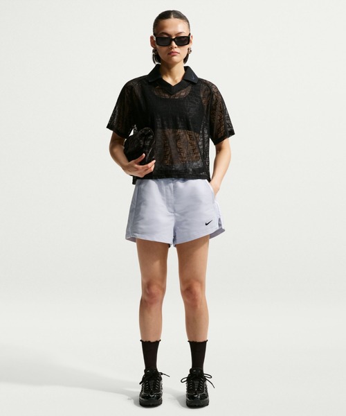 NIKE(ナイキ)の「NIKE AS WMNS NK ELEVATED STREET 2 SHORT / ナイキ ウィメンズ エレベイテッド ストリート 2 ショートパンツ【SP】(その他パンツ・レディース・ネイビー/ライトブルー・S/M/L)」の14枚目の写真