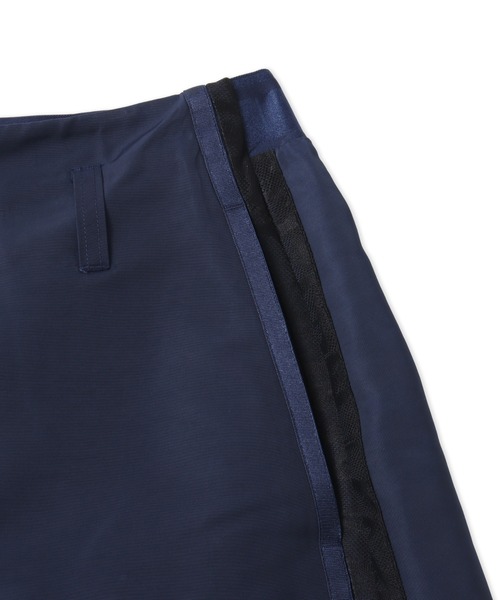 NIKE(ナイキ)の「NIKE AS WMNS NK ELEVATED STREET 2 SHORT / ナイキ ウィメンズ エレベイテッド ストリート 2 ショートパンツ【SP】(その他パンツ・レディース・ネイビー/ライトブルー・S/M/L)」の6枚目の写真