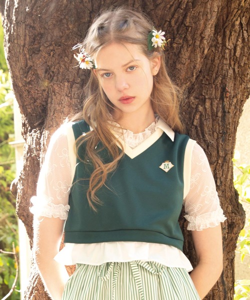 MILK(ミルク)の「メロウ チュール インナー(Tシャツ/カットソー・レディース・A/B・FREE)」の2枚目の写真