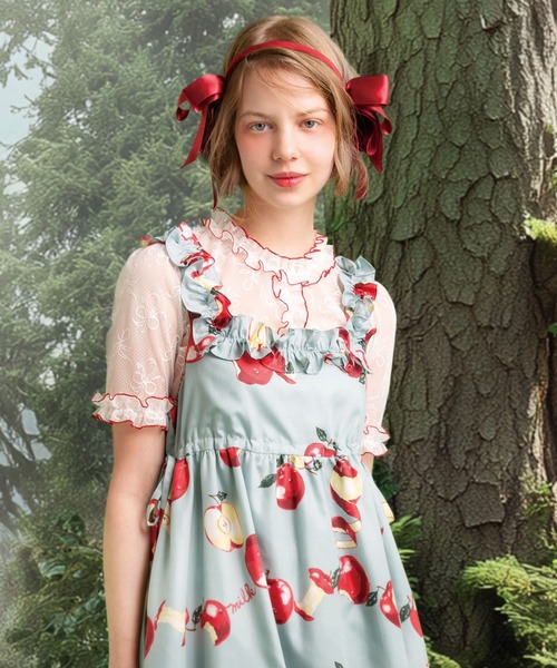 MILK(ミルク)の「メロウ チュール インナー(Tシャツ/カットソー・レディース・A/B・FREE)」の1枚目の写真
