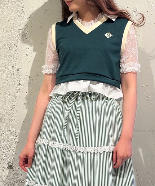 MILK(ミルク)の「メロウ チュール インナー(Tシャツ/カットソー・レディース・A/B・FREE)」の3枚目の写真