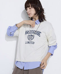 COMME CA Wardrobe | 14G強撚綿 ジャカードニットプルオーバー(ニット/セーター)