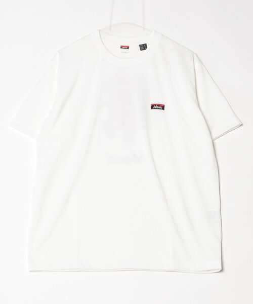 NANGA（ナンガ）の「ナンガ NANGA NANGA Backpacker Tee（Tシャツ/カットソー・メンズ・ブラック/ベージュ/ホワイト・M/L/LL）」の2枚目の写真