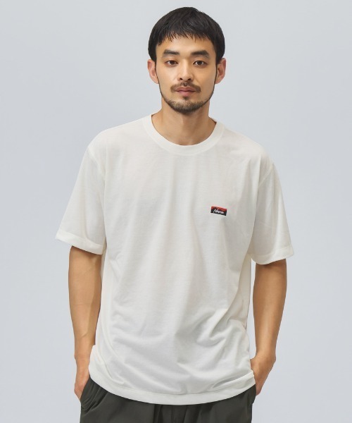 NANGA（ナンガ）の「【別注】ナンガ NANGA NANGA Backpacker Tee 限定コラボ（Tシャツ/カットソー・メンズ・ブラック/ベージュ/ホワイト・M/L/LL）」の18枚目の写真