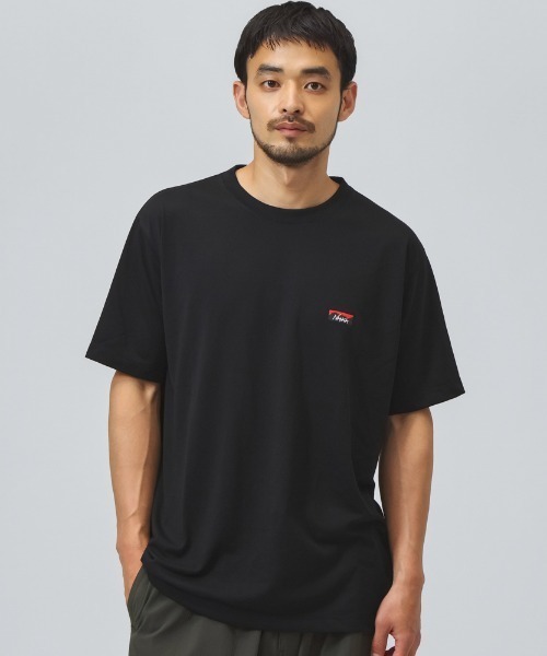 NANGA（ナンガ）の「【別注】ナンガ NANGA NANGA Backpacker Tee 限定コラボ（Tシャツ/カットソー・メンズ・ブラック/ベージュ/ホワイト・M/L/LL）」の4枚目の写真
