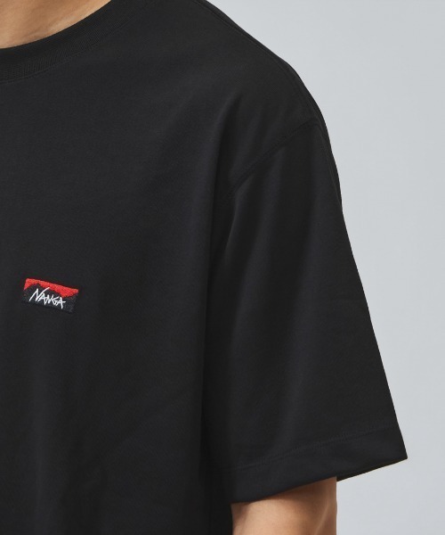 NANGA（ナンガ）の「【別注】ナンガ NANGA NANGA Backpacker Tee 限定コラボ（Tシャツ/カットソー・メンズ・ブラック/ベージュ/ホワイト・M/L/LL）」の8枚目の写真