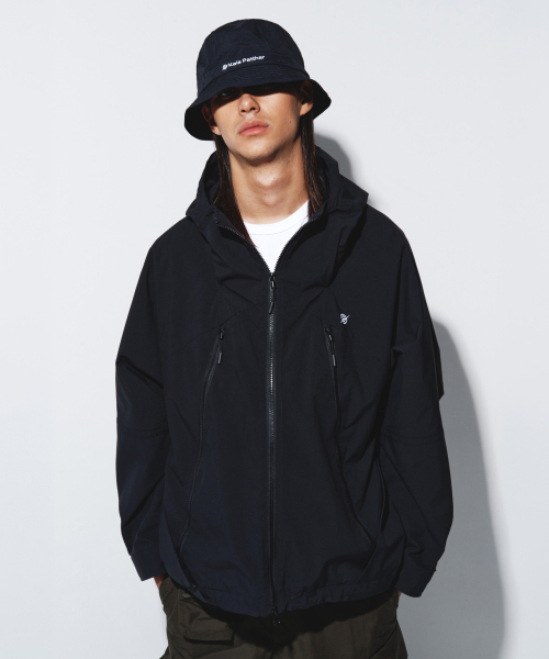 KALAPATTHAR(カラパタール)の「3Layer Hidden Pocket Hooded Jacket - BLACK(パーカー・メンズ・その他・MEDIUM/LARGE)」の1枚目の写真