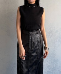 【&g'aime 】ベーシックノースリニット Basic Sleeveless Knit