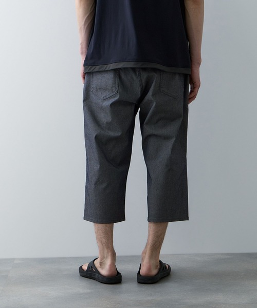 NAVY(ネイビー)の「【SARARI /サラリ】接触冷感 抗菌防臭 ドライ クールメッシュクロプトパンツ(その他パンツ・メンズ・ベージュ系/ネイビー系/杢グレー/カーキ系・M/S/XL/L)」の6枚目の写真