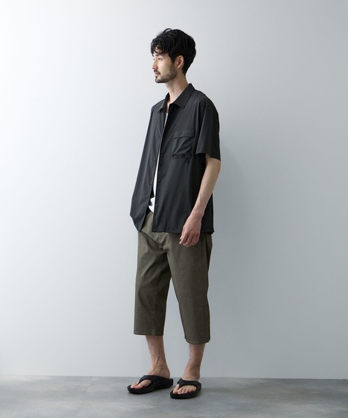NAVY(ネイビー)の「【SARARI /サラリ】接触冷感 抗菌防臭 ドライ クールメッシュクロプトパンツ(その他パンツ・メンズ・ベージュ系/ネイビー系/杢グレー/カーキ系・M/S/XL/L)」の10枚目の写真