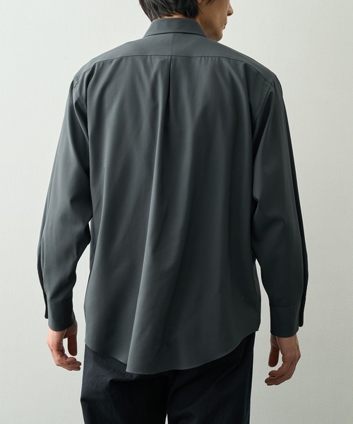 markaware(マーカウェア)の「【MARKAWARE/マーカウェア】COMFORT FIT SHIRT(シャツ/ブラウス・メンズ・ブラック/ダークグレー/ベージュ・1/2)」の10枚目の写真