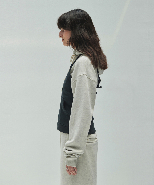 DIAGONAL(ダイアゴナル)の「HALTER NECK TUBE TOP (dark grey)(Tシャツ/カットソー・レディース・その他・FREE)」の2枚目の写真