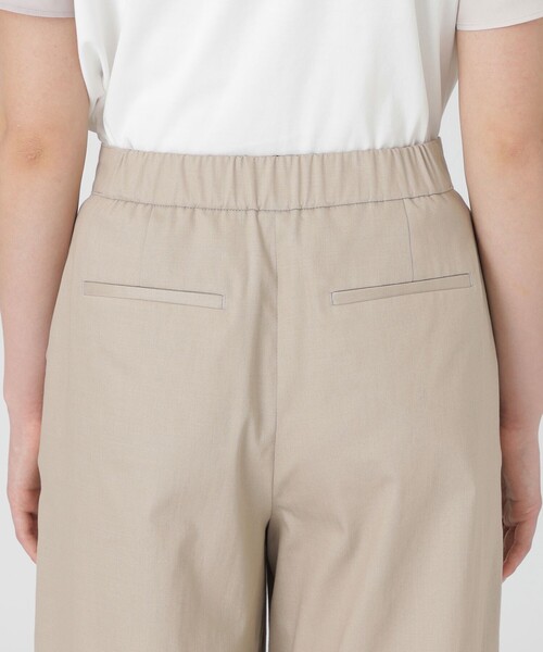 BLUE LABEL CRESTBRIDGE（ブルーレーベルクレストブリッジ）の「ライトスラブシャンブレーワイドパンツ（その他パンツ・レディース・ベージュ系その他・36/38）」の6枚目の写真