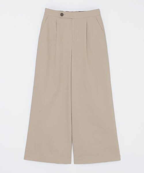 BLUE LABEL CRESTBRIDGE（ブルーレーベルクレストブリッジ）の「ライトスラブシャンブレーワイドパンツ（その他パンツ・レディース・ベージュ系その他・36/38）」の8枚目の写真