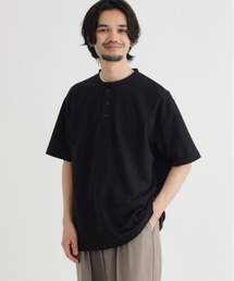BACK NUMBER（バックナンバー）の「BACK NUMBER(バックナンバー)ヘンリーネックＴシャツ（Tシャツ/カットソー）」