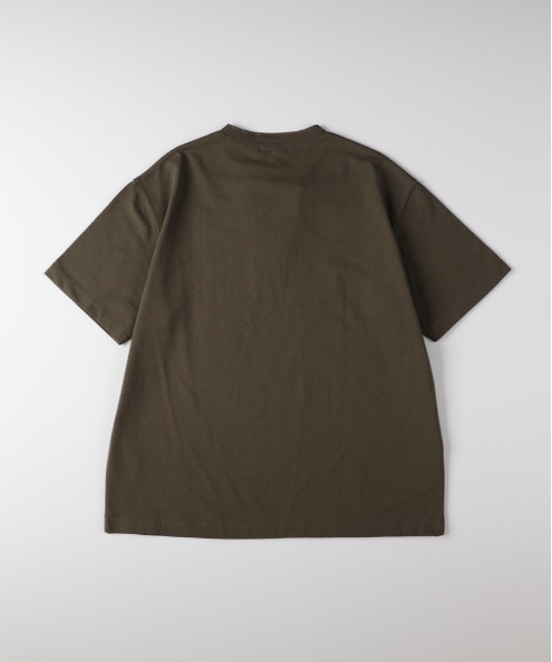 BACK NUMBER（バックナンバー）の「BACK NUMBER(バックナンバー)ヘンリーネックＴシャツ（Tシャツ/カットソー・メンズ・ホワイト/オリーブ/ブラック・S/M/L/XL）」の17枚目の写真